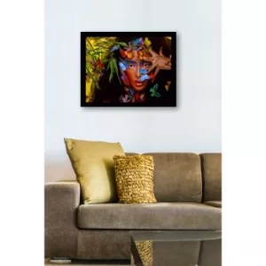 Image of SC0617 Multicolor Decorative Framed MDF Painting