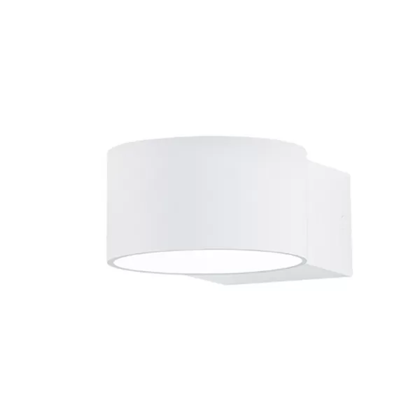 Image of Lacapo Modern Up & Down Wall Lamp White Matt 3000K