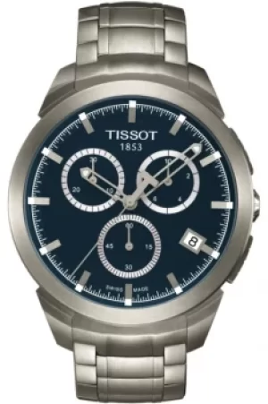 Image of Mens Tissot T-Sport Titanium Chronograph Watch T0694174404100