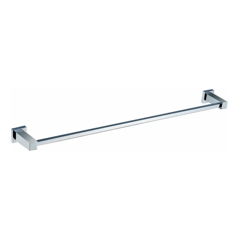 Image of NES HOME Nes Home - Square Single Towel Rail Chrome JPEC42