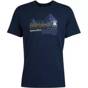 Image of Barbour Sancton T-Shirt - Blue
