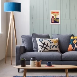 Image of London 2 Multicolor Decorative Metal Wall Accessory