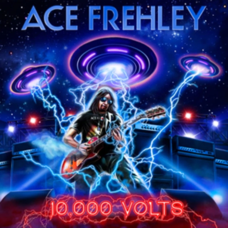 Image of Ace Frehley 10, 000 Volts LP multicolor Onesize Unisex
