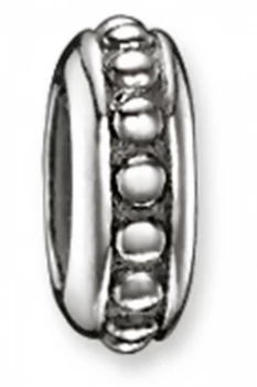 Image of Ladies Thomas Sabo Sterling Silver Karma Beads - Stopper Bead KS0006-585-12