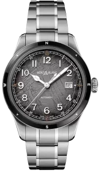 Image of Mont Blanc Watch 1858 Automatic Date 0 Oxygen The 8000