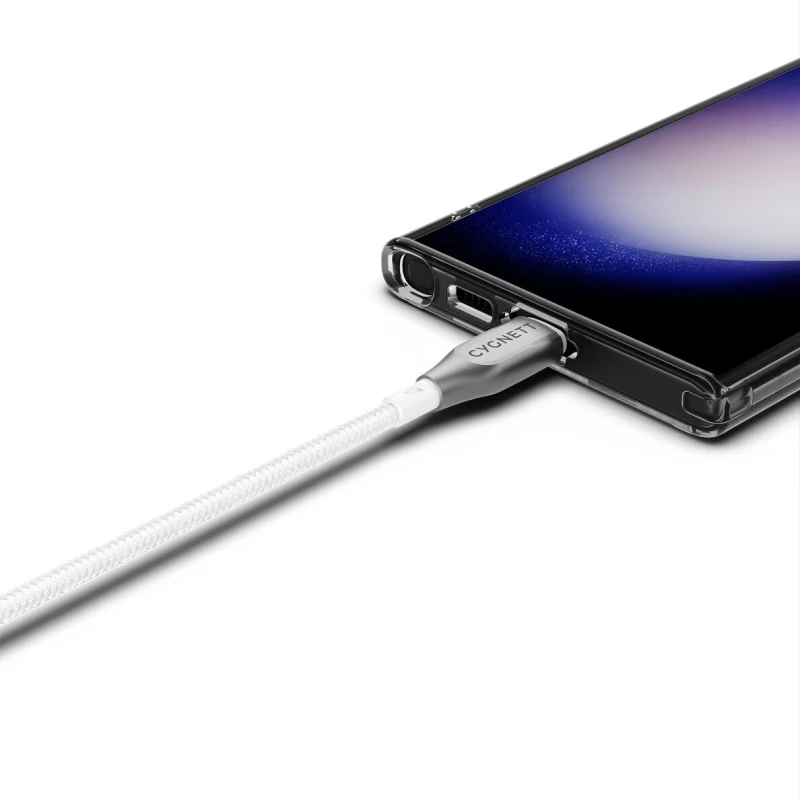 Image of Cygnett Cygnett CY4677PCTYC USB cable USB 2.0 2m USB C Grey, White CY4677PCTYC