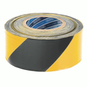 Image of Draper Yellow & Black Tape - 500 x 75mm