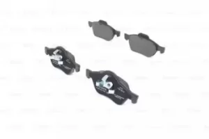 Image of Bosch 0986494034 Brake Pad Set Disc Brake Front Axle