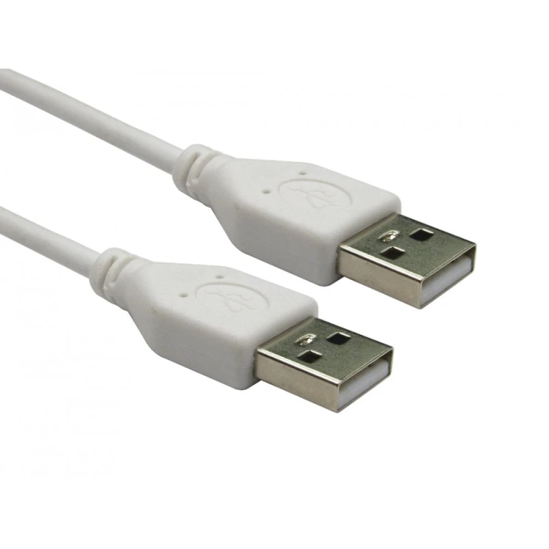 Image of Cables Direct CDL 80cm USB 2.0 A M - A M White
