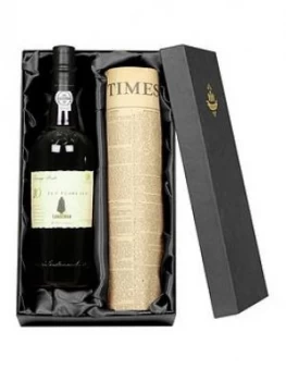 Image of 10 Year Old Tawny Port And Original Newspape