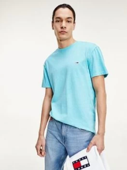 Image of Tommy Jeans Sunfaded Wash T-Shirt - Light Blue