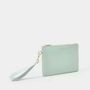Image of Zana Wristlet Pouch in Sage KLB2555