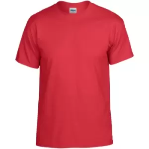 Image of Gildan DryBlend Adult Unisex Short Sleeve T-Shirt (S) (Red)