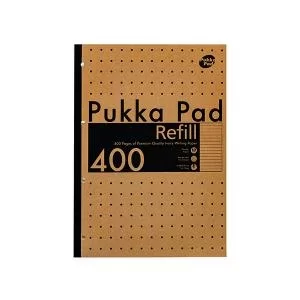 Image of Pukka Pad Refill Pad A4 400 pages 5-Pack Pack of 5 9568-KRA PP19568