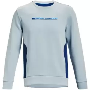 Image of Under Armour Armour Summit Crew Sweater Mens - Blue