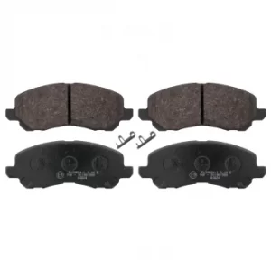 Image of Brake Pad set 16644 by Febi Bilstein Front Axle