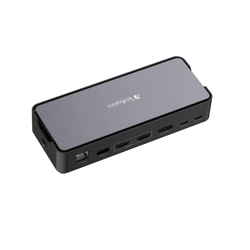Image of Verbatim CDS-15 USB-C Pro 15 Port Docking Station 32171 Silver
