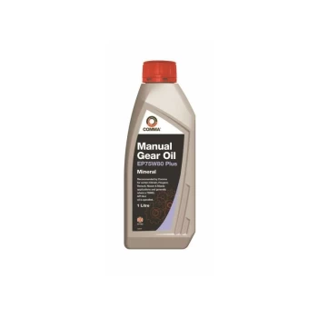 Image of EP75W80 Plus Gear Oil - 1 Litre - EP75W80P1L - Comma