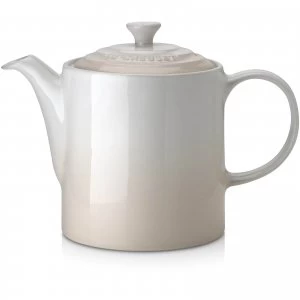 Image of Le Creuset Stoneware Grand Teapot - Meringue