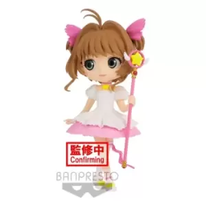 Image of Cardcaptor Sakura Sakura Card Q Posket Mini Figure Sakura Kinomoto Ver. A 14 cm