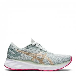 Image of Asics Dynablast Running Shoes Ladies - Grey/Gold