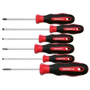 Image of Gedore 2C-handle-screwdriver set PH+SL 6pcs