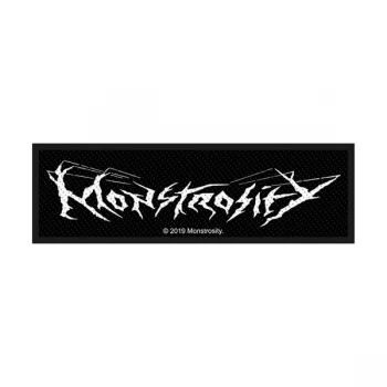 Image of Monstrosity - Logo Standard Patch
