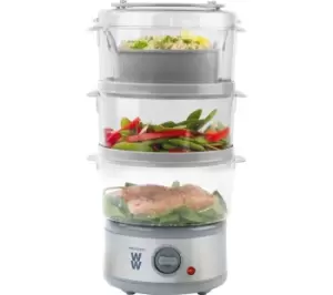 Image of PROGRESS By WW EK5254WW Steamer - Grey, Clear,Silver/Grey