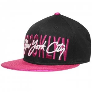 Image of No Fear City Snap Back Cap Junior Girls - Brooklyn