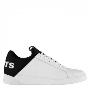 Image of Levis Mullet Trainers - White/Black