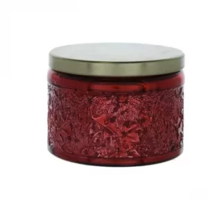 Image of Wax Filled Small Candle Pot with Metal Lid Berry Scent 100g