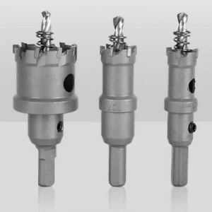 Image of Starrett Carbide Tipped Stainless Cutting Hole Saw 17mm