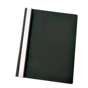 Image of Rapid Flat File Polypropylene A4 Black Pack of 25
