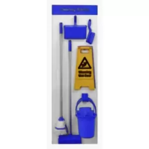 Image of Shadow Board - Cleaning Station Style d (Blue)