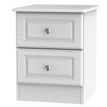 Image of Robert Dyas Montego Ready Assembled 2-Drawer Bedside Table