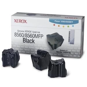 Image of Xerox 108R00726 Black Ink Sticks Pack of 3