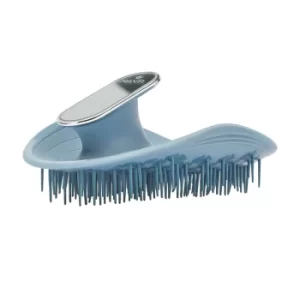 Image of Manta Mirror Hair Brush Blue