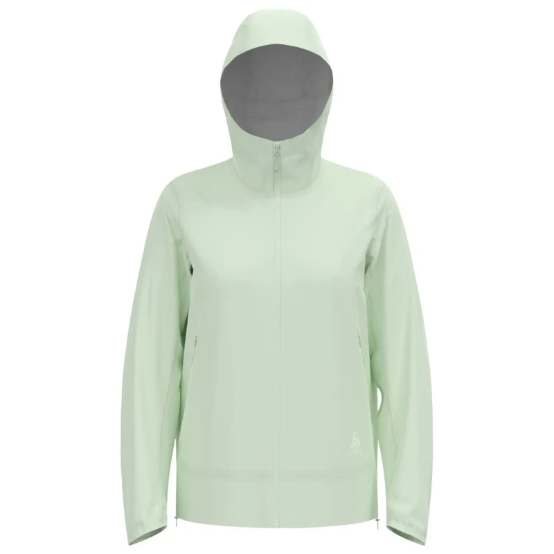 Image of Womens waterproof jacket Odlo Esssential Hardshell Vert Female M