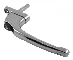 Image of Window Handle Polished Chrome for UPVC