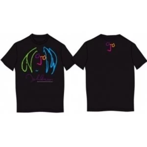 Image of John Lennon Tee Shirt: Imagine (Black) Size Small