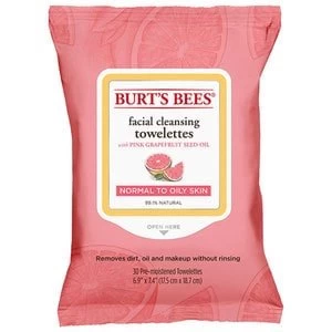 Image of Burts Bees Grapefruit Towelettes x30