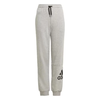 Image of adidas Essentials French Terry Joggers Kids - Medium Grey Heather / Black