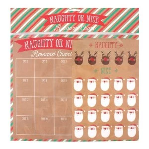Image of Naughty or Nice Countdown Chart