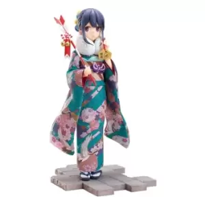 Image of Laid-Back Camp PVC Statue 1/7 Rin Shima Furisode Ver. 21 cm