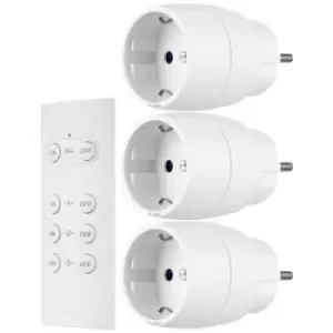 Image of REV Funkschalt-Set Mini 3+1 ws 0085500103 Wireless switch set 4 Piece Indoors 3680 W