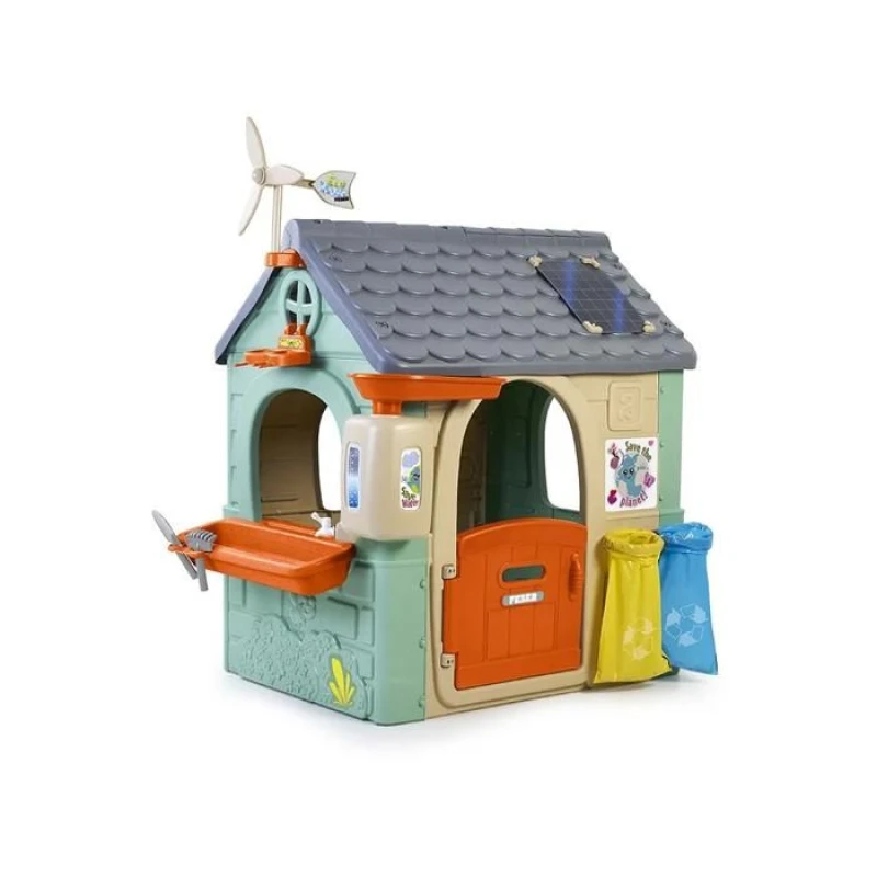 Image of Sublime Market Connect Children's Play House - FEBER - Recycle Eco House - Recycled Plastic - Anti-UV - 150cm High