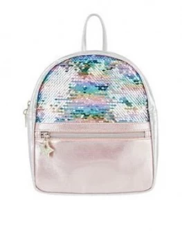 Image of Accessorize Girls Glitter Sequin Backpack - Multi
