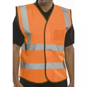 Image of HI Viz ID Vest EN20471 Orange - XL