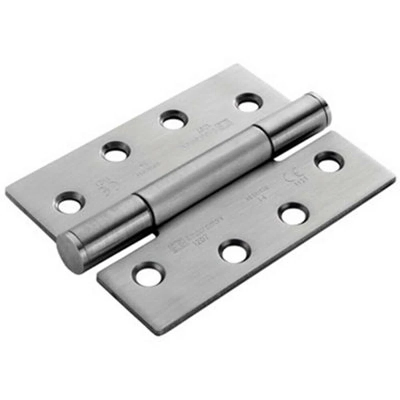 Image of Loops PAIR 100 x 75 x 3mm Concealed 14 Bearing Hinge Satin Steel Internal Door Metallics