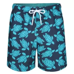Image of Ript Swim Shorts Mens - Blue